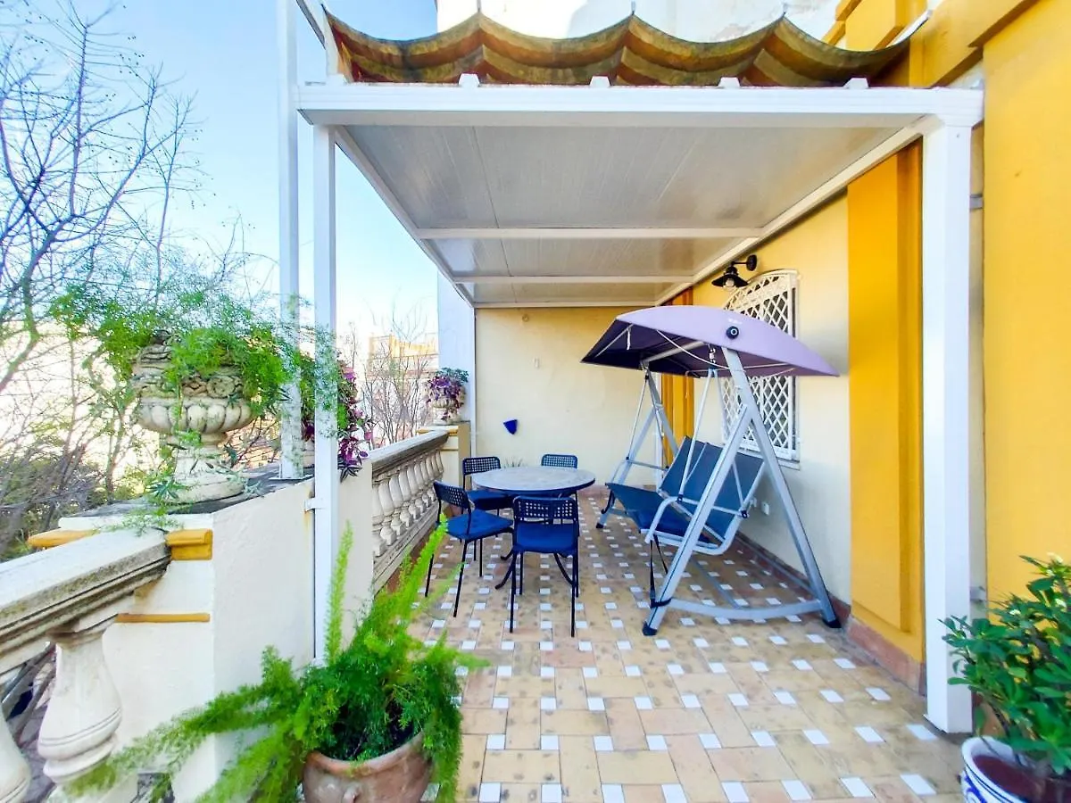 Апартаменты Atico Duplex Alameda De Hercules Gran Terraza Севилья