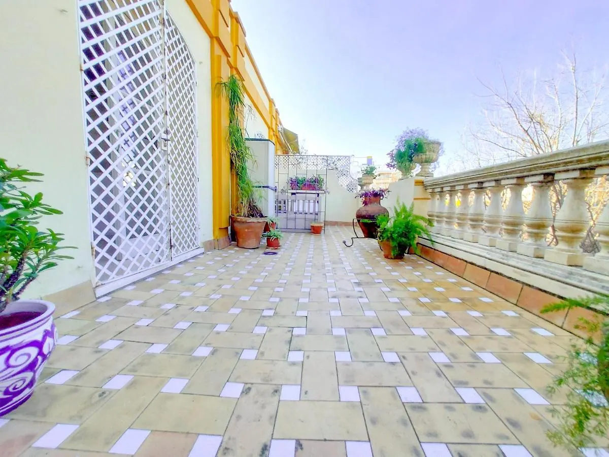 Апартаменты Atico Duplex Alameda De Hercules Gran Terraza Севилья