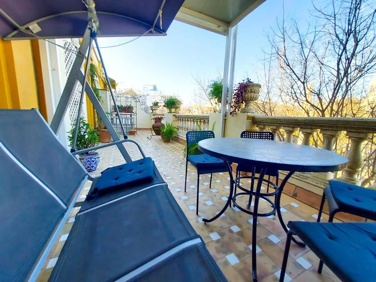Atico Duplex Alameda De Hercules Gran Terraza Севилья Апартаменты